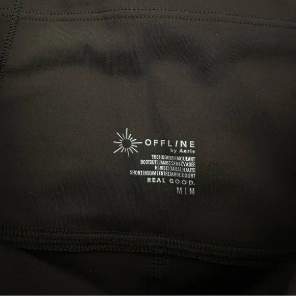 Offline By Aerie Women Brown High Waisted Bootcut Legging Flare Leggings Size M - Picture 5 of 13